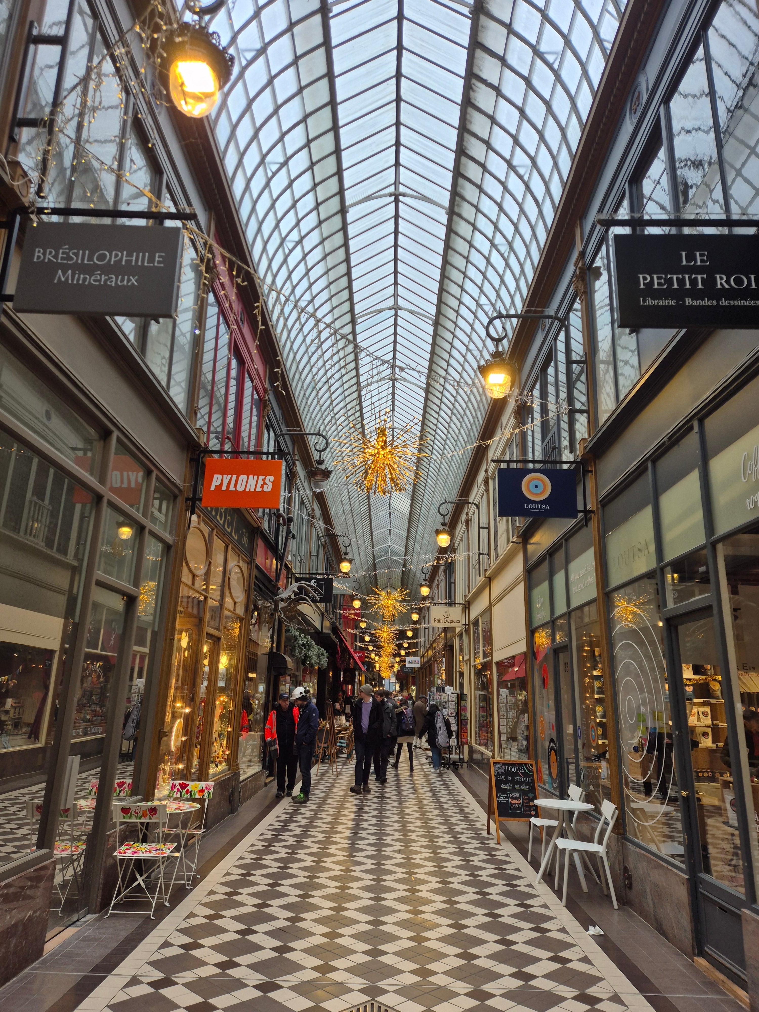 Les passages couverts de Paris