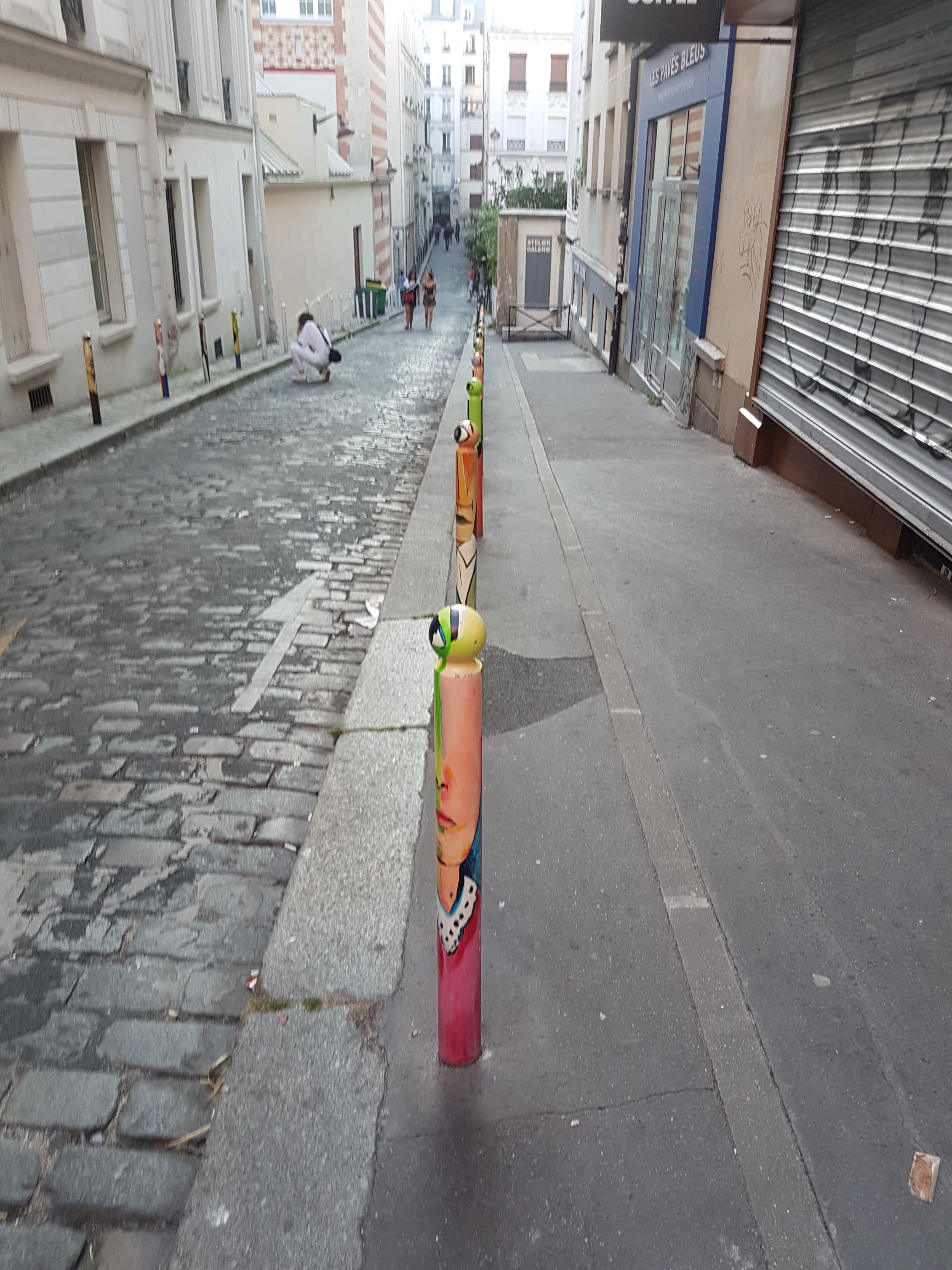 Puzzle 1000 pièces rue Piemontesi Paris 18