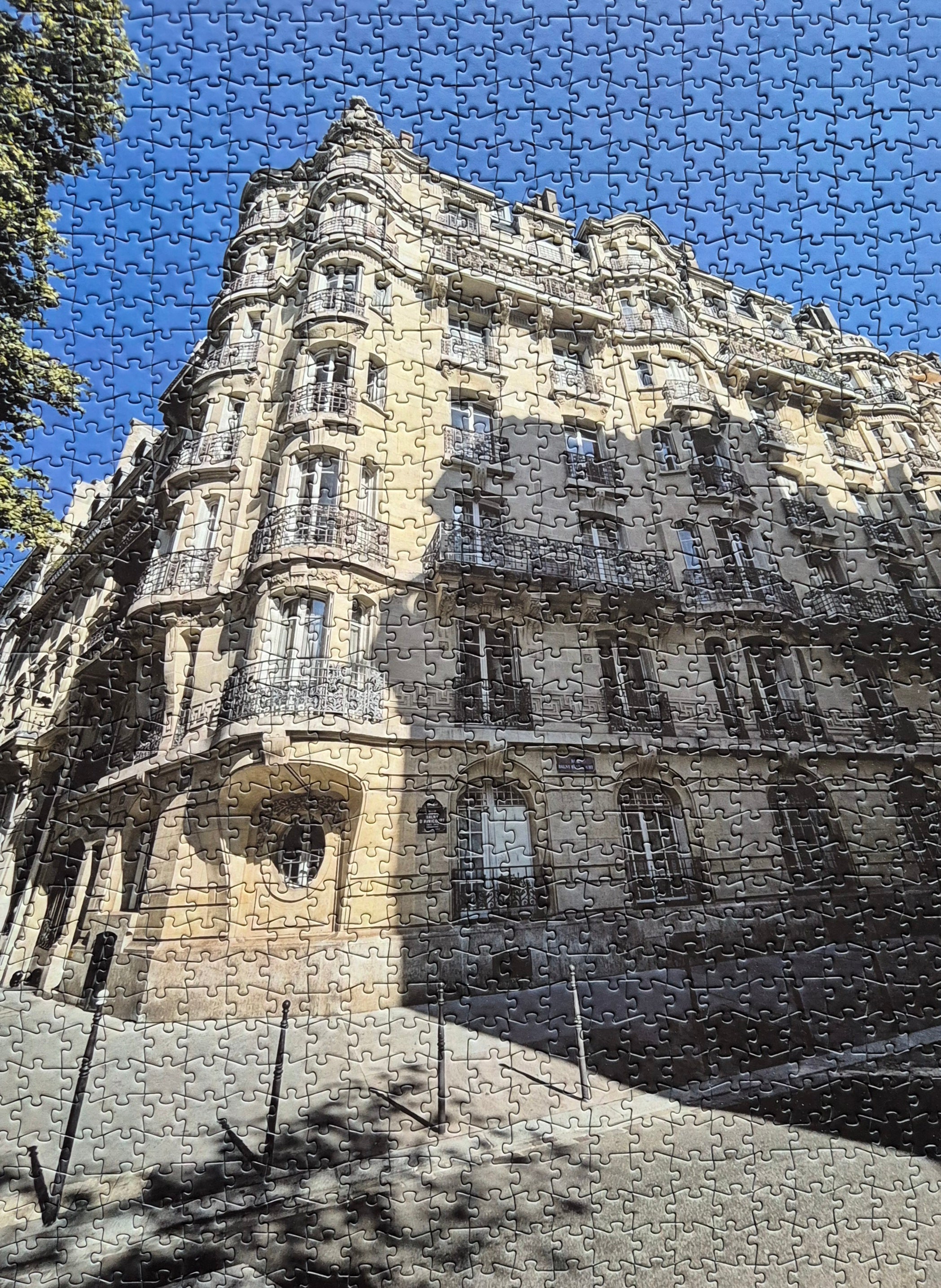 Puzzle 1000 pièces Rue Balny d'Avricourt Paris 17