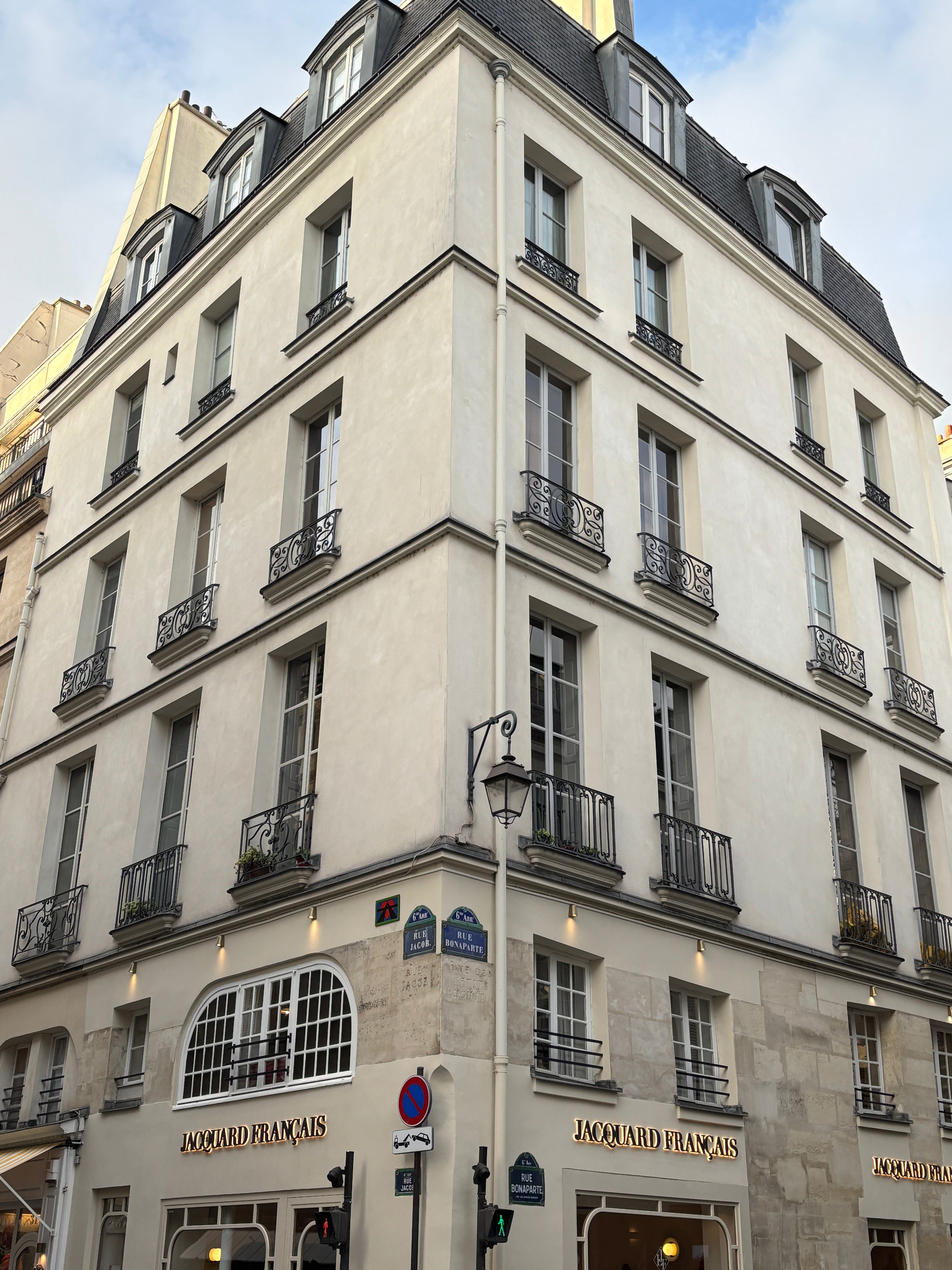 Puzzle 1000 pièces carrefour rue Jacob-rue Bonaparte Paris 6